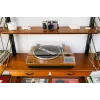 Remeňový audio gramofón Lenco LS-55WA drevo poloautomatický USB Bluetooth