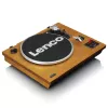 Remeňový audio gramofón Lenco LS-55WA drevo poloautomatický USB Bluetooth