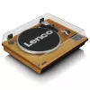 Remeňový audio gramofón Lenco LS-55WA drevo poloautomatický USB Bluetooth