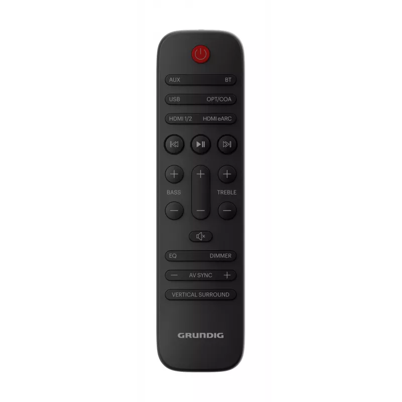Soundbar Grundig DSB 3000 čierna 3.1.2 kanály 290 W Dolby Atmos