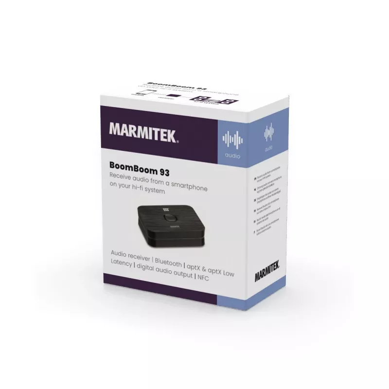 Marmitek BoomBoom 93 bezdrôtový Bluetooth audio prijímač (08312)
