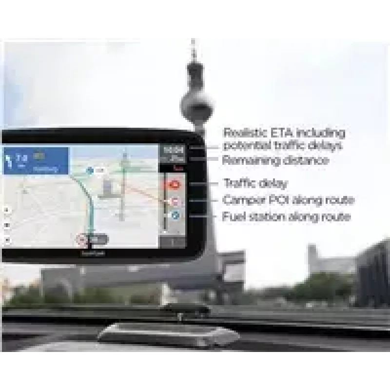 GPS navigátor TOMTOM Go Camper Tour 6 (2. generácia) — prenosná navigácia pre karavany/vany
