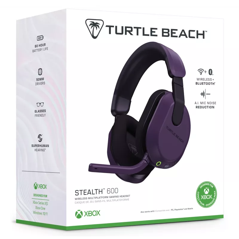 Headset Turtle Beach Stealth 600 XB fialový TBS-2102-45