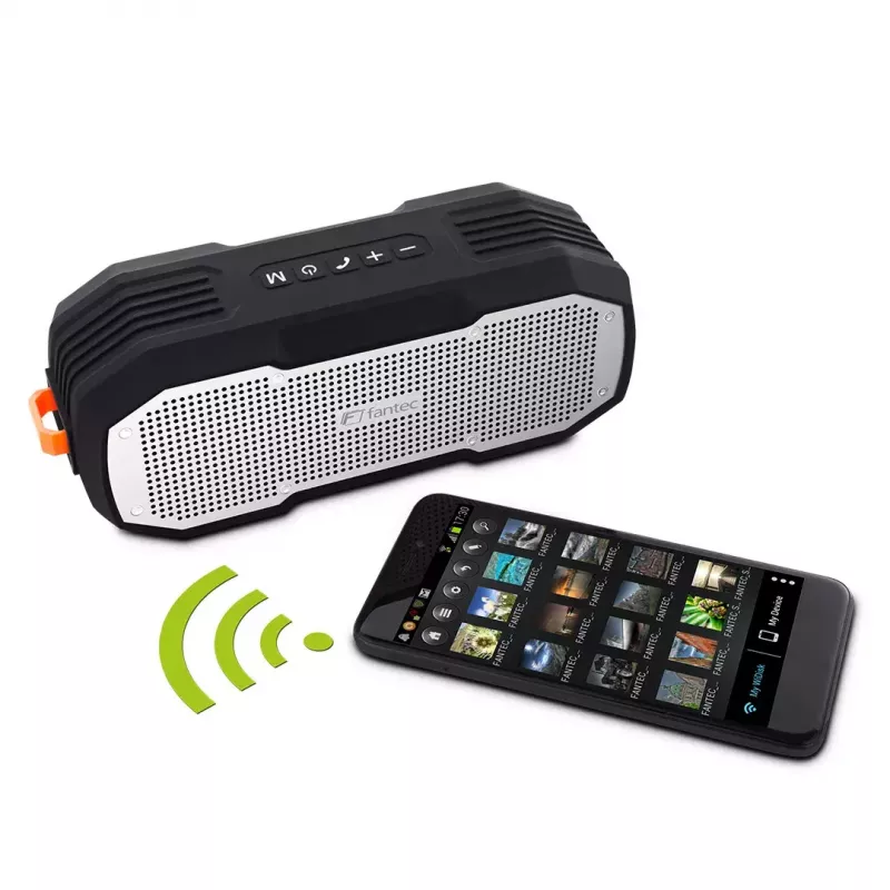 Stereo prenosný reproduktor Fantec Novi T30 strieborný