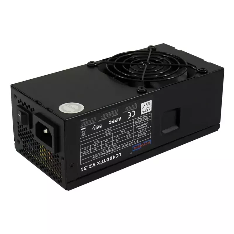 PC skriňa LC-Power LC-1406MB-400TFX Micro Tower čierna