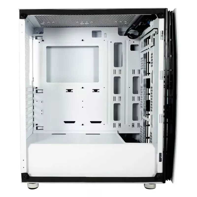 PC skriňa LC-Power Gaming 713W Midi Tower biela