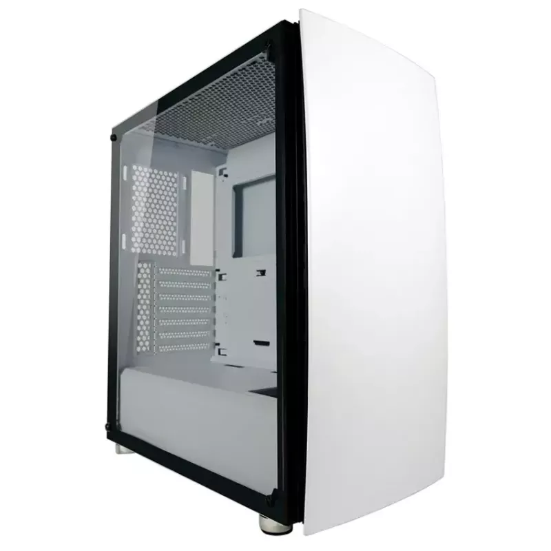 PC skriňa LC-Power Gaming 713W Midi Tower biela
