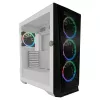 PC skriňa LC-Power Holo-1_X Midi Tower biela