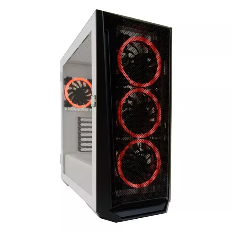 PC skriňa LC-Power Holo-1_X Midi Tower biela