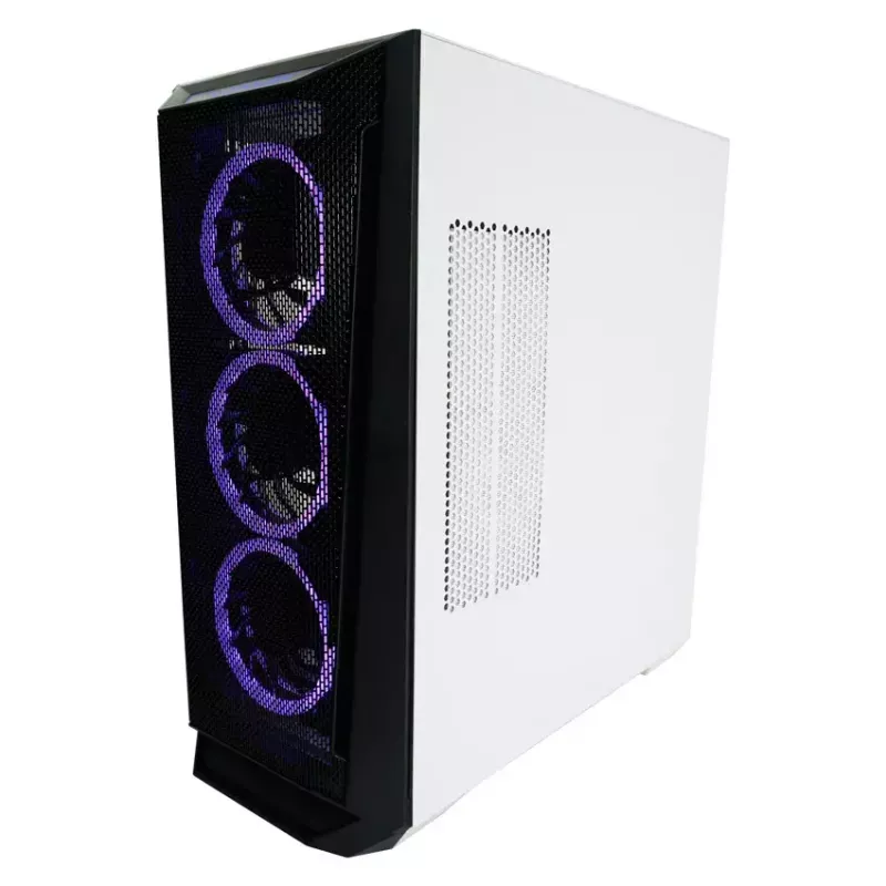 PC skriňa LC-Power Holo-1_X Midi Tower biela