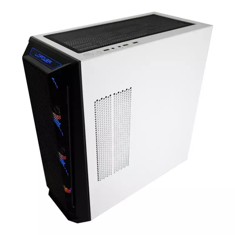 PC skriňa LC-Power Holo-1_X Midi Tower biela