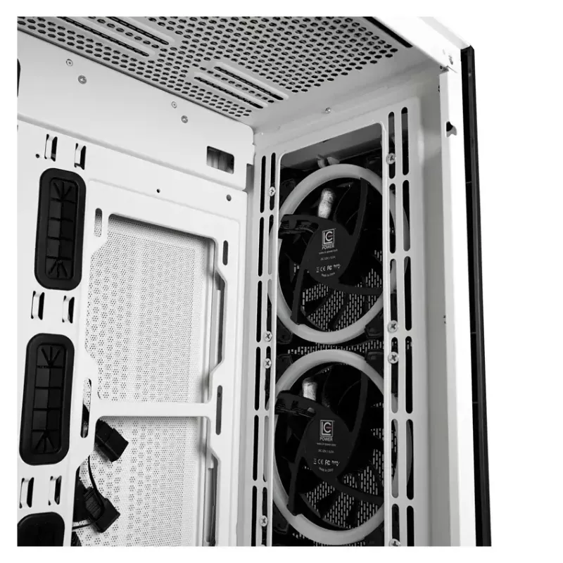 PC skriňa LC-Power Holo-1_X Midi Tower biela
