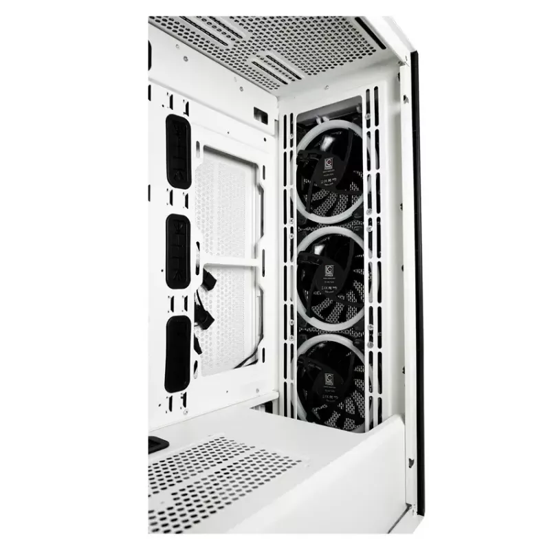 PC skriňa LC-Power Holo-1_X Midi Tower biela