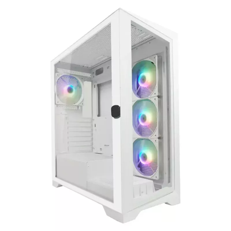 PC skriňa LC-Power LC-7041B-ON Midi Tower biela