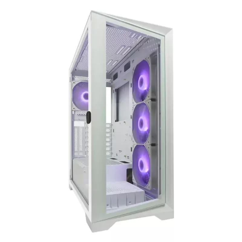PC skriňa LC-Power LC-7041B-ON Midi Tower biela