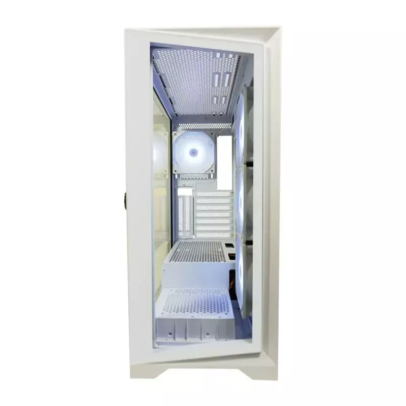 PC skriňa LC-Power LC-7041B-ON Midi Tower biela