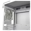 PC skriňa LC-Power LC-7041B-ON Midi Tower biela