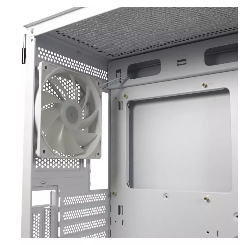 PC skriňa LC-Power LC-7041B-ON Midi Tower biela