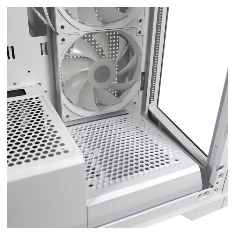 PC skriňa LC-Power LC-7041B-ON Midi Tower biela