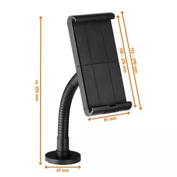 Tablet/UMPC Durable Tought Držiak na stenu/stôl čierny