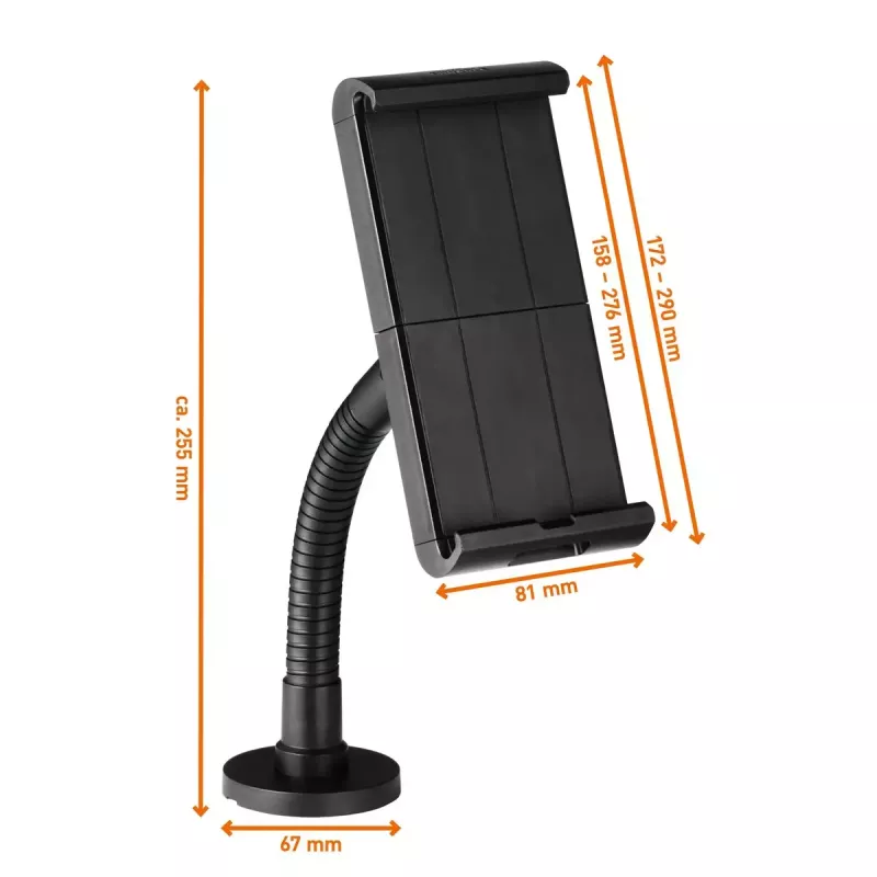 Tablet/UMPC Durable Tought Držiak na stenu/stôl čierny