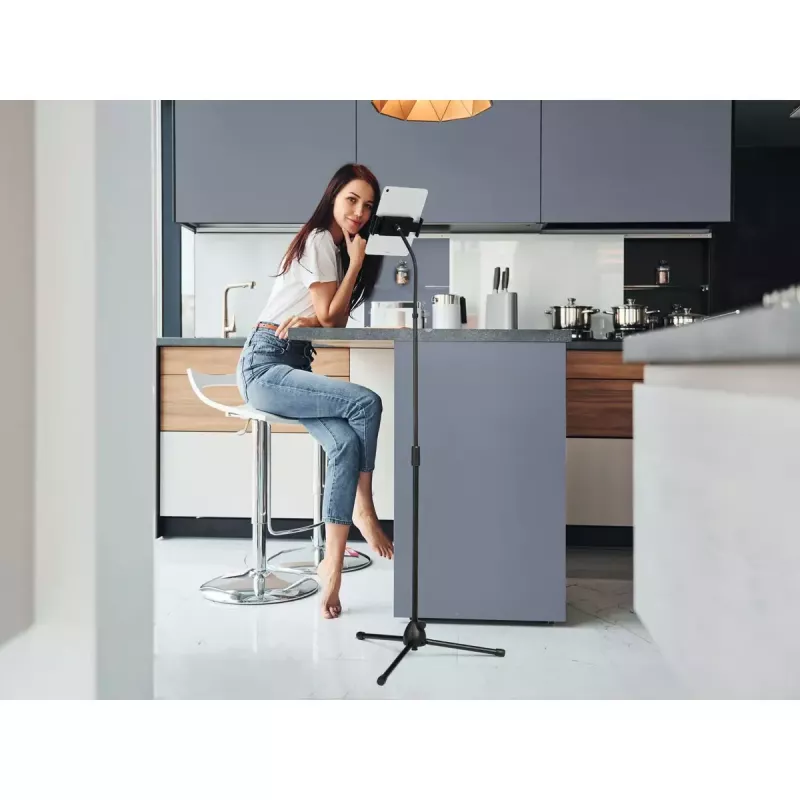 Aktívny držiak Durable TWIST 894201 mobilný telefón smartfón tablet čierny