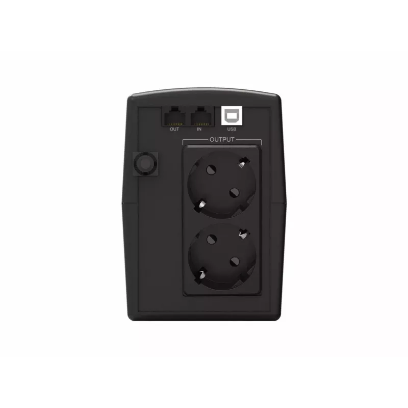 Conceptronic ZEUS07ES 1000VA 600W UPS, Schuko, Line-Interactive, 1 kVA, 600 W, sínus, 220 V, 240 V
