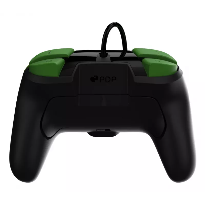 Gamepad PDP REMATCH Wired Controller 1-Up Glow in the Dark pre Nintendo Switch, USB, 3m kábel, D-pad, tlačidlo Home, čierna/zelená