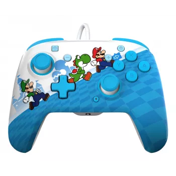 Gamepad PDP Mario Escape REMATCH pre Nintendo Switch — káblový USB, D-pad, tlačidlo Home, viacfarebný
