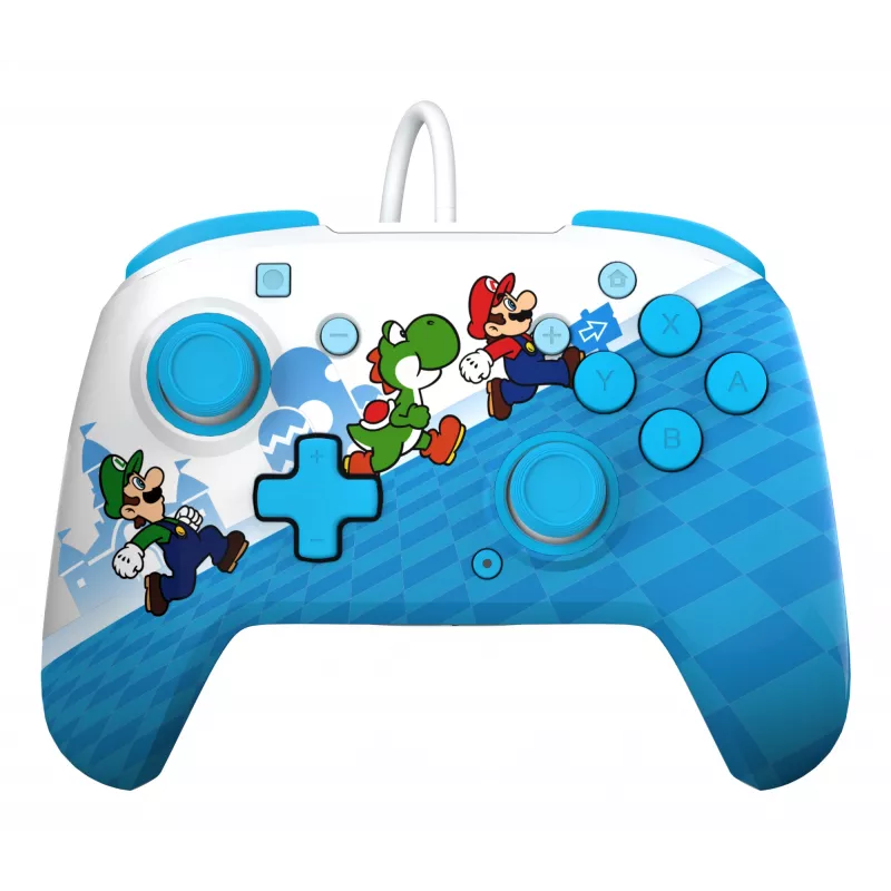 Gamepad PDP Mario Escape REMATCH pre Nintendo Switch — káblový USB, D-pad, tlačidlo Home, viacfarebný