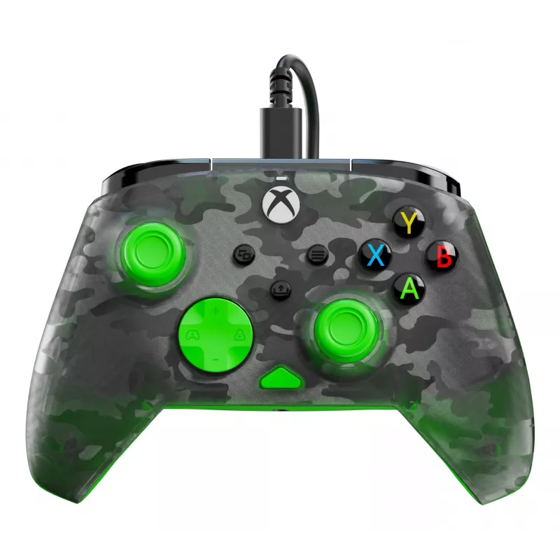 Gamepad Turtle Beach Rematch Core čierna zelená sivá USB káblový