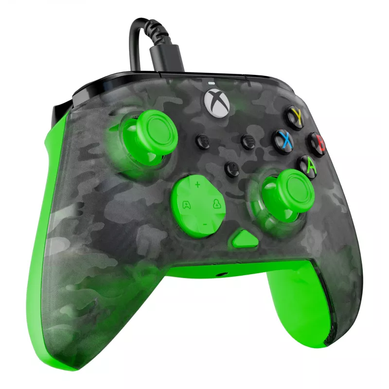 Gamepad Turtle Beach Rematch Core čierna zelená sivá USB káblový