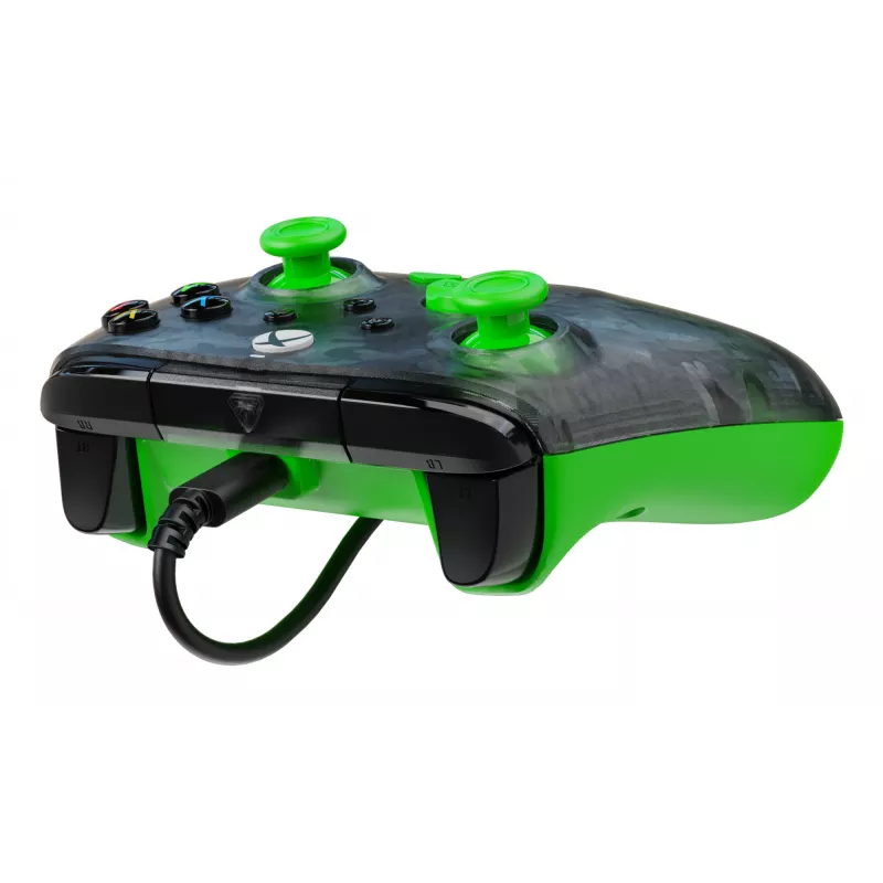 Gamepad Turtle Beach Rematch Core čierna zelená sivá USB káblový