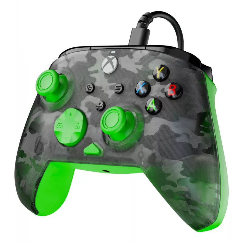 Gamepad Turtle Beach Rematch Core čierna zelená sivá USB káblový