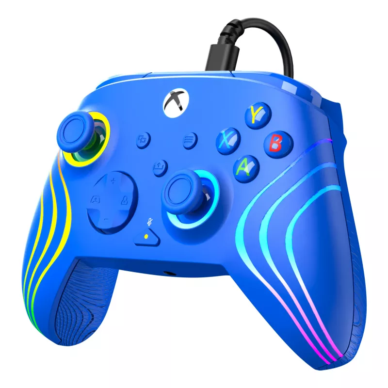 Gamepad Turtle Beach Afterglow Wave modrá USB PC Xbox Series S X
