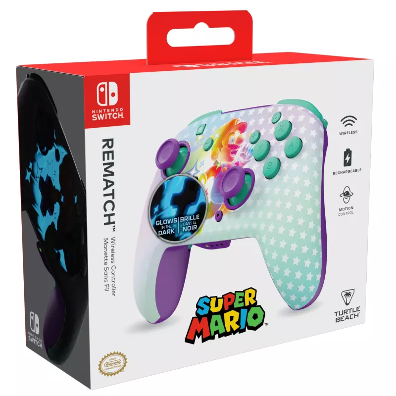 Gamepad Turtle Beach Rematch viacfarebný Bluetooth Nintendo Switch