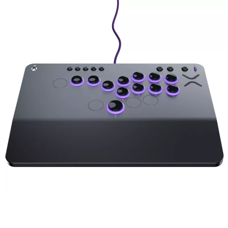 PDP Victrix Pro KO Leverless Fight Stick sivá USB Fightstick PC, Xbox Series S, Xbox Series X