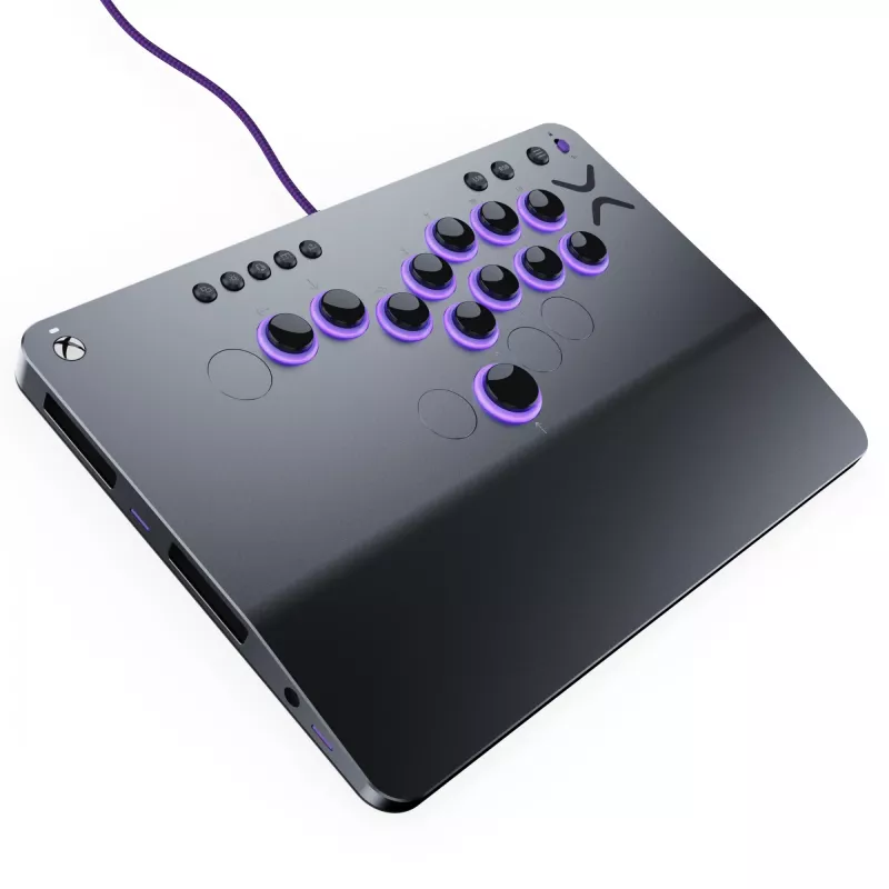 PDP Victrix Pro KO Leverless Fight Stick sivá USB Fightstick PC, Xbox Series S, Xbox Series X