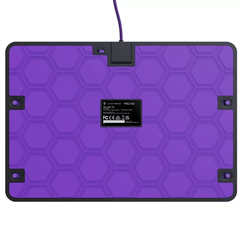 PDP Victrix Pro KO Leverless Fight Stick sivá USB Fightstick PC, PlayStation 4, PlayStation 5
