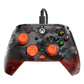 Gamepad Turtle Beach Rematch Core čierna sivá oranžová USB káblový