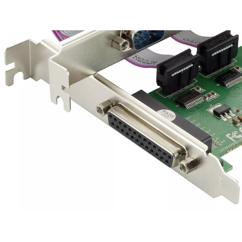 Conceptronic PCI Express karta 1-port paralelný & 2-port sériový
