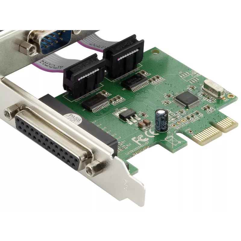 Conceptronic PCI Express karta 1-port paralelný & 2-port sériový