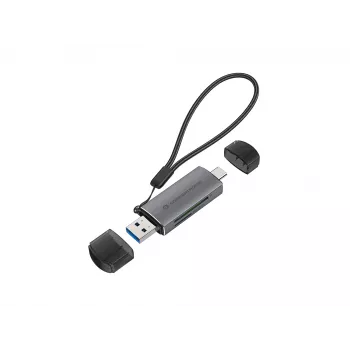 Conceptronic BIAN05G 2-in-1 USB 3.0 Dual Plug čítačka kariet, SD/MicroSD 3.0, UHS-I