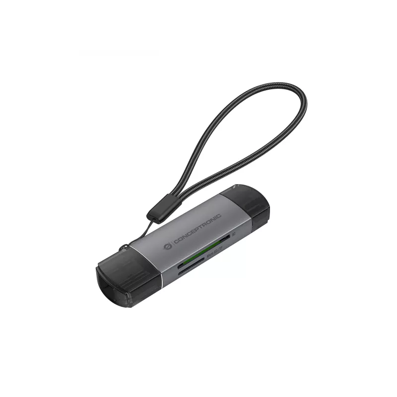 Conceptronic BIAN05G 2-in-1 USB 3.0 Dual Plug čítačka kariet, SD/MicroSD 3.0, UHS-I