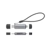 Conceptronic BIAN05G 2-in-1 USB 3.0 Dual Plug čítačka kariet, SD/MicroSD 3.0, UHS-I