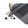 Conceptronic BIAN05G 2-in-1 USB 3.0 Dual Plug čítačka kariet, SD/MicroSD 3.0, UHS-I