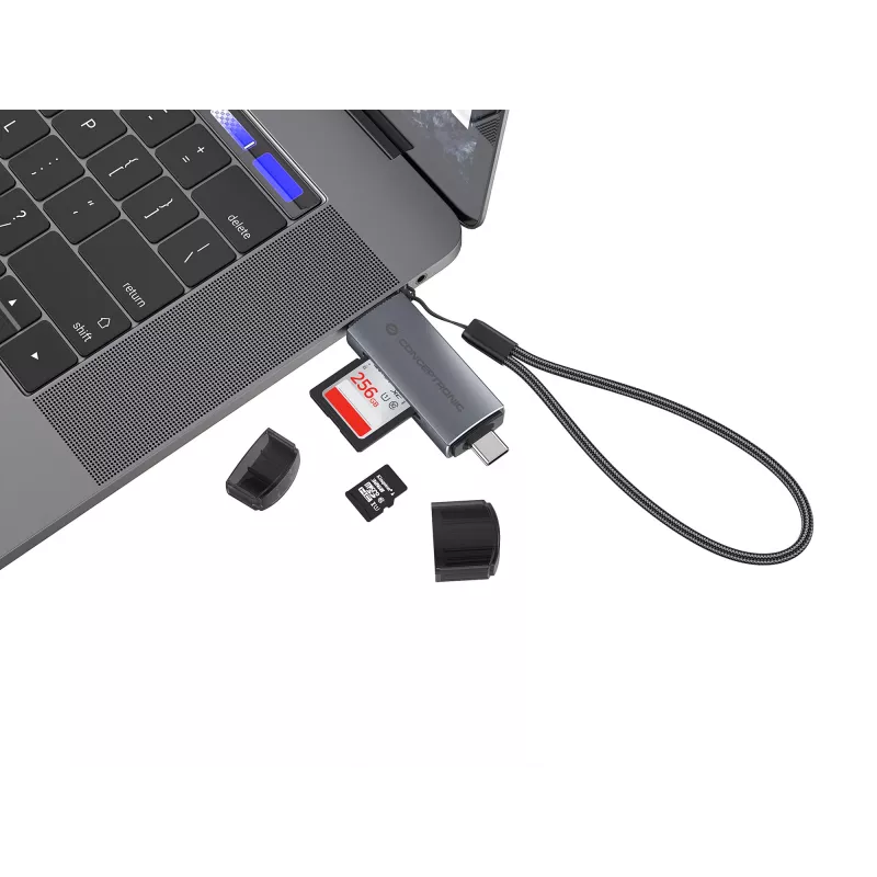 Conceptronic BIAN05G 2-in-1 USB 3.0 Dual Plug čítačka kariet, SD/MicroSD 3.0, UHS-I