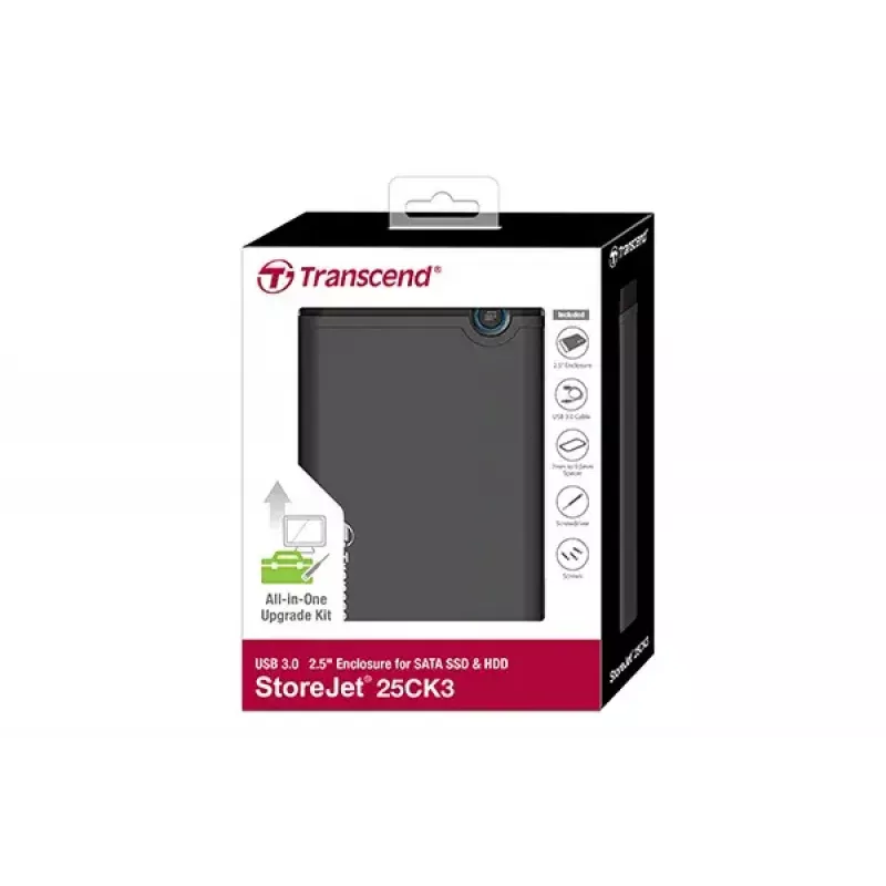 HDD/SSD puzdro Transcend TS0GSJ25CK3