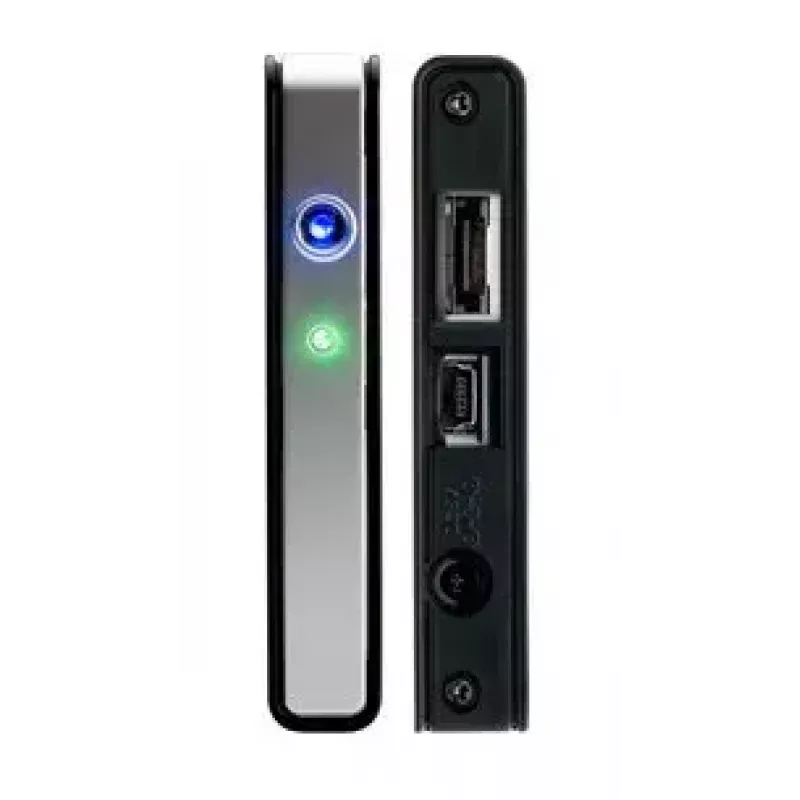 Fantec fanbox FB-C25US2 puzdro na 2,5-palcový HDD, SATA 3 Gb/s, eSATA / USB 2.0, strieborné