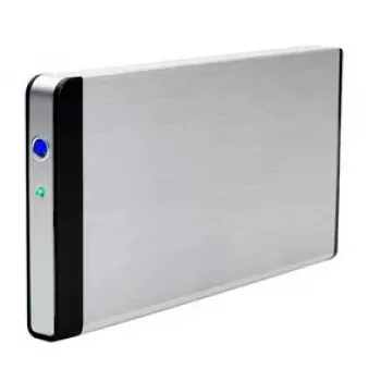 HDD puzdro Fantec FB-C25US2 strieborné 2,5 palca USB napájané